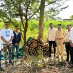 मांडकी ता.पुरंदर येथे 28 लाखांचा चंदन साठा जप्त : पुणे ग्रामीण एटीएस पथकाची कामगिरी