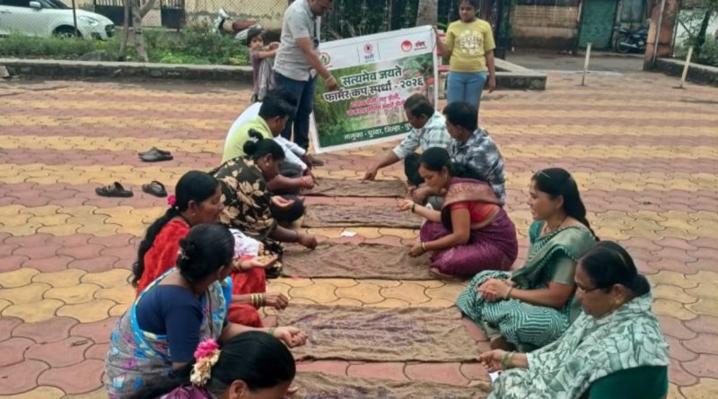 पाणी फाउंडेशन च्या सत्यमेव जयते फार्मर कप 2026 स्पर्धेत तोंडल येथील साई शेतकरी गटाचा आदर्श उपक्रम