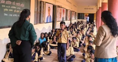 हीलिंग अँड फाउंडेशनच्या ” छात्र स्वास्थ्य प्रबोधनी “तून विद्यार्थ्यांना आरोग्यजागृतीचे धडे